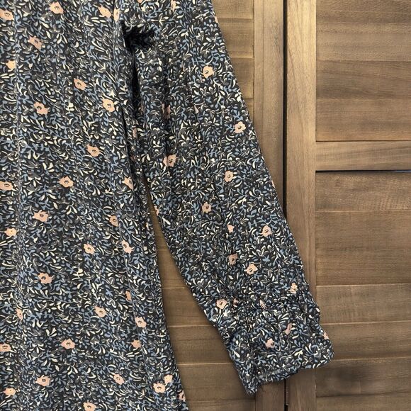 Loft Floral Boho 3/4‎ Sleeve Summer Spring Casual Cottagecore Dress Size XXL - Picture 5 of 13